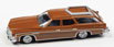 Classic Metal Works Mini Metals. 1975 Buick Estate Wagon - Bittersweet
