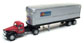 Classic Metal Works Mini Metals 1941-1946 Chevrolet Tractor w/AeroVan Trailer - Associated Truck Lines