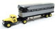 Classic Metal Works Mini Metals 1941-1946 Chevrolet Tractor w/AeroVan Trailer - Lee Way Motor Freight