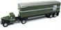 Classic Metal Works Mini Metals® 1941-1946 Chevrolet Semi Tractor w/AeroVan Trailer - United States Mail