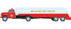 Classic Metal Works Mini Metals® 1957 Chevrolet Tractor with Tank Trailer - Millstone Township Fire Dept.