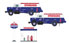 Classic Metal Works Mini Metals 1954 International IH R-190 Tank Truck, Gas Pumps, Billboard Set - Standard (N Scale)
