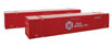 Con-Cor HO 53 Ft Containers (Container ID Numbers 3 and 4) - Hub Group (Red)
