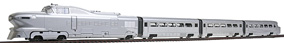 Con-Cor Aerotrain Introductory Four Car Set - Unlettered