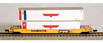 Con-Cor 125-Ton Husky Stack Intermodal Well Car w/Containers – TTX Company OTTX 427002