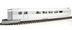 Con-Cor Add-on Car for 1934 'Pioneer Zephyr' 3 Car Train - Silver, Unlettered