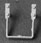 Detail Associates Side Mount Freight Car Stirrups (Straight, 9in. x 12in.) (Pack of 8)