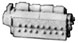 Detail Associates Engine Block - EMD 645 (N Scale)