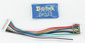 Digitrax Mobile Decoder – 9-Pin Easy Connect Interface (.63in. x 1.1in. x .22in. 2FX 1.5 Amps) Long Wire Harness