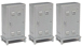 Dallas Model Works Super Signals™ Relay Cabinet (3-Pack) (HO Scale)