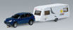 Faller Gmbh Car System Porsche Cayenne With Caravan