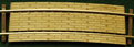 GCLaser 22in. Radius Curved Grade Crossing - (Fits Code 83 & 100 Rail) (Pack of 2)