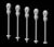 Hi-Tech Details Parking Meter - Silver (Pack of 14)