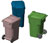 Hi-Tech Details 96-Gallon Wheeled Trash & Recycling Bin - Blue (Set of 6)