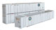 Intermountain Railway Company Early 53' Hyundai Container with Early Roof – Burlington Northern Santa Fe 'Hub Group'
