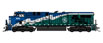 Intermountain Railway Co. GE Evolution ES44AC Locomotive w/Sound – General Electric Demonstrator No. 2005