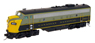 InterMountain Railway Company EMD FP9 Locomotive - Canadian National w/DCC and Sound No. 6514