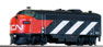 InterMountain Railway Company EMD FP9 Locomotive - Canadian National w/DCC and Sound No. 6524