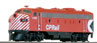 InterMountain Railway Company EMD FP9 Locomotive - Canadian Pacific w/DCC and Sound No. 1406