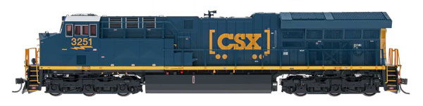 InterMountain Railway Company GE Evolution Series Tier 4 ET44AH Locomotive (DC) - CSX No. 3251 (N Scale)