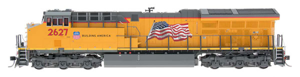 InterMountain Railway Company GE Evolution Series Tier 4 C45AH Locomotive (DCC & Sound) - Union Pacific No. 2627 (N Scale)