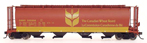 InterMountain Railway Company Cylindrical Covered Hopper - Trough Hatch - Canadian Wheat Board #395890
