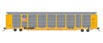 InterMountain Railway Company Bi-Level Auto Rack - Union Pacific/Missouri Pacific Rack on TTGX Flat Car TTGX 151406