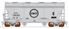 InterMountain Railway Company ACF 2-Bay Covered Hopper - Chicago & Eastern Illinois CEI 706302