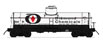 InterMountain Railway Company Famous Image Collector Series ACF Type 27 Riveted 8,000 Gallon Tank Car - Diamond Alkalai Company DAX 31 (N Scale)