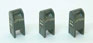 JL Innovative Design Pre-1955 Custom U.S. Street Mailbox -  Green (Pack of 3)