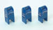 JL Innovative Design Post-1955 Custom U.S. Street Mailbox -  Blue (Pack of 3)