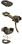 Kadee Quality Products 30 Series Magne-Matic® Couplers - Long (25/64in) Underset Shank (2 Pair)