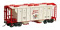 Kadee Quality Products PS-2 2-Bay Covered Hopper - 2014 Annual Kadee Christmas Car KDC 018