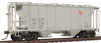 Kadee Quality Products PS-2 Two Bay Covered Hopper – Milwaukee Road MILW 99746