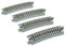 Kato USA, Inc. Unitrack R315-15 Curved Track - 15 Degree, 315mm Radius (4 Pcs)
