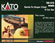 Kato USA, Inc. Super Chief 8-Car Set w/Display Unitrack - Santa Fe w/2011 Car Names (Silver)