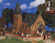 Kibri Westerwald Church w/Wall - Kit