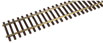 Micro Engineering Standard Gauge Nonweathered Flex-Track™ - Code 83 Rail w/Wooden Ties, 3' Sections (Pack of 6)