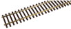 Micro Engineering Standard Gauge Nonweathered Flex-Track™ - Code 83 Rail w/Concrete Ties, 3' Sections (Pack of 6)