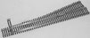 Micro Engineering Flex-Track™ Turnouts - Code 83 Nickel Silver Rail – #6 Left-Hand