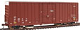 MNP, Inc. Motorized Track Cleaning Car - 50' High Cube Box Car – Wisconsin Central WC 21660
