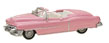 Model Power Minis 1953 Cadillac Eldorado (Pink w/White Interior)