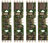NCE Corporation DApack 1.3 Amp Mobile Decoders (Four Pack of DA-SR Decoders)