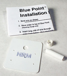 New Rail Models Blue Point™ Turnout Controller Accessories - Drill Template