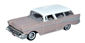 Oxford Diecast 1957 Chevrolet Nomad 2-Door Station Wagon (Dusk Pearl, Imperial Ivory)