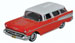 Oxford Diecast 1957 Chevrolet Nomad 2 Door Station Wagon