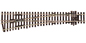 Peco Code 100 Streamline SL-95 Medium Radius Turnout, Insulfrog (Right Hand)