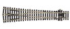 Peco Streamline Code 100 Wye Turnout - Large Radius, Insulfrog