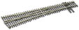 Peco Streamline Code 83 #6 Electrofrog Turnout – Right Hand