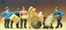 Preiser Kg People Working - Delivery Men w/Loads